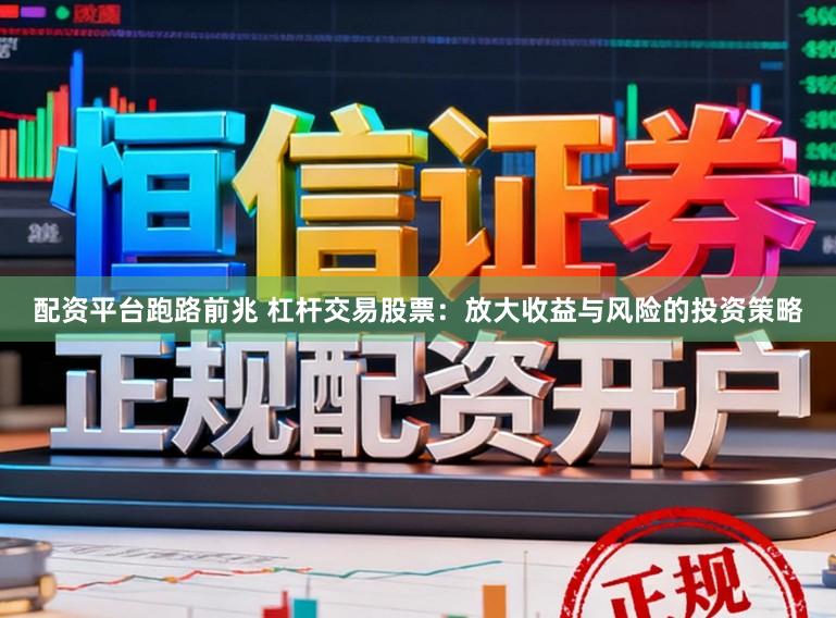 配资平台跑路前兆 杠杆交易股票：放大收益与风险的投资策略