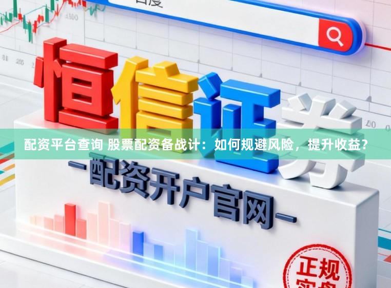 配资平台查询 股票配资备战计：如何规避风险，提升收益？